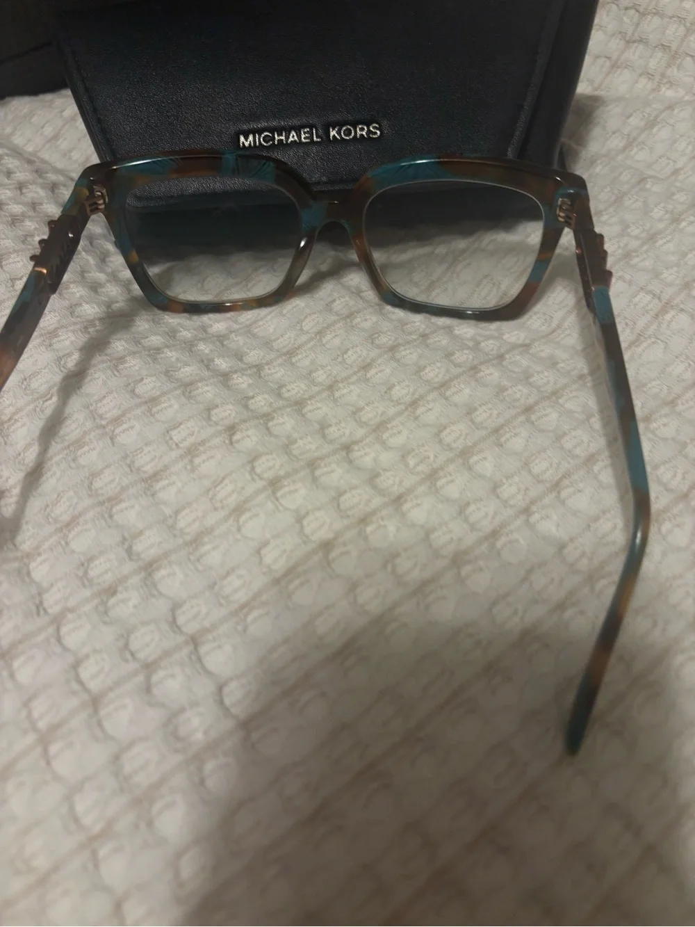 Michael Kors ladies Gradient Lens Tortoiseshell prescription eyeglasses